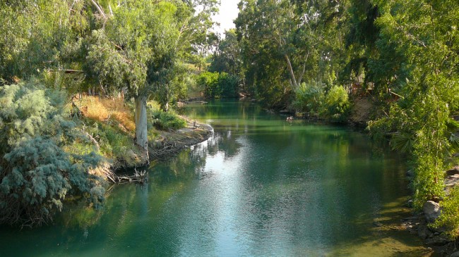 The River Jordan by Flickr User Cycling Man; CC License = Attribution, NonCommerical, No Derivatives
