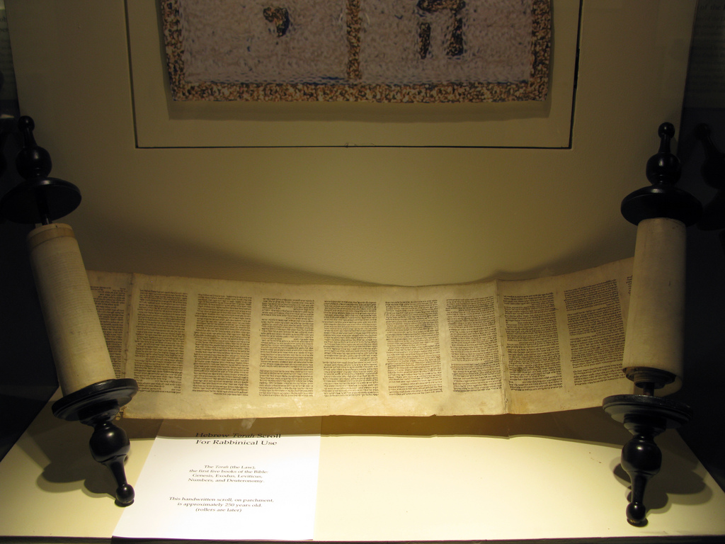 Torah Scroll image from wynnie at Flickr
