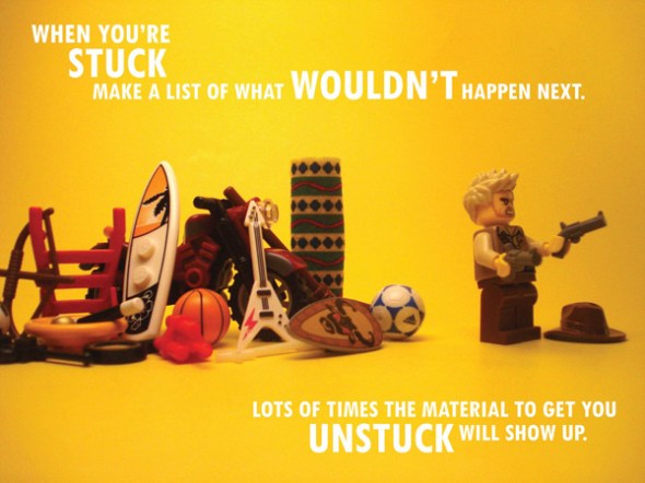 Storytelling Rules of Pixar by Flickr User Alex Eylar, CC License - Attribution, Noncommercial, Share Alike