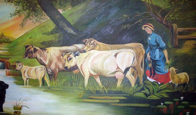 Cow Painting by Flickr User Svadilfari, CC License = Attribution, No Derivative Works Cow Painting by Flickr User Svadilfari, CC License = Attribution, No Derivative Works