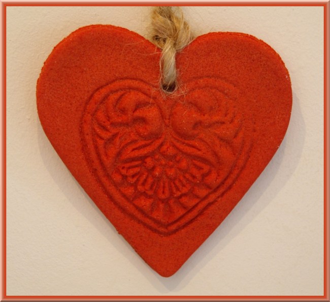 Salt Dough Heart by Flickr User Elin B, CC License = Attribution