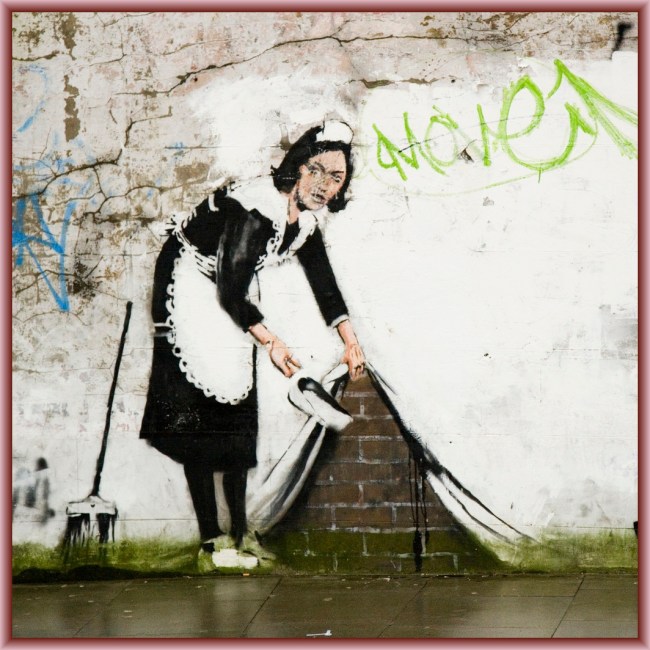 Wall Cleaner by Flickr User Dan Brady, CC License = Attribution