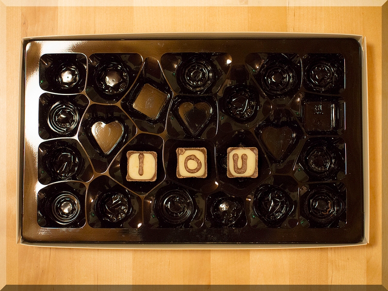 IOU More Chocolate by Flickr User Tom_Bullock, CC License = Attribution