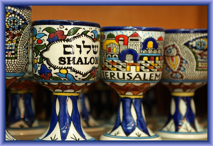 Shalom Cups by Flickr User W Keown, CC License = Attribution
