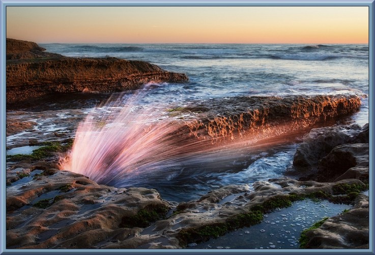 Sunset Splash by Flickr User Justin Brown, CC License = Attribution, Noncommercial, Share Alike