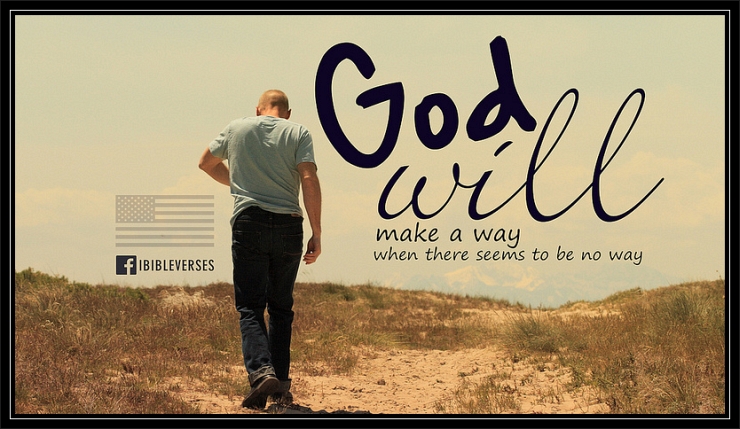 God Will Make a Way by Flickr User jubileelewis, CC License = Attribution