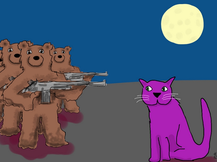 Right to Arm Bears by Flickr User David Abse aka Gary Socrates, CC License = Attribution, Noncommercial, No Derivative Works