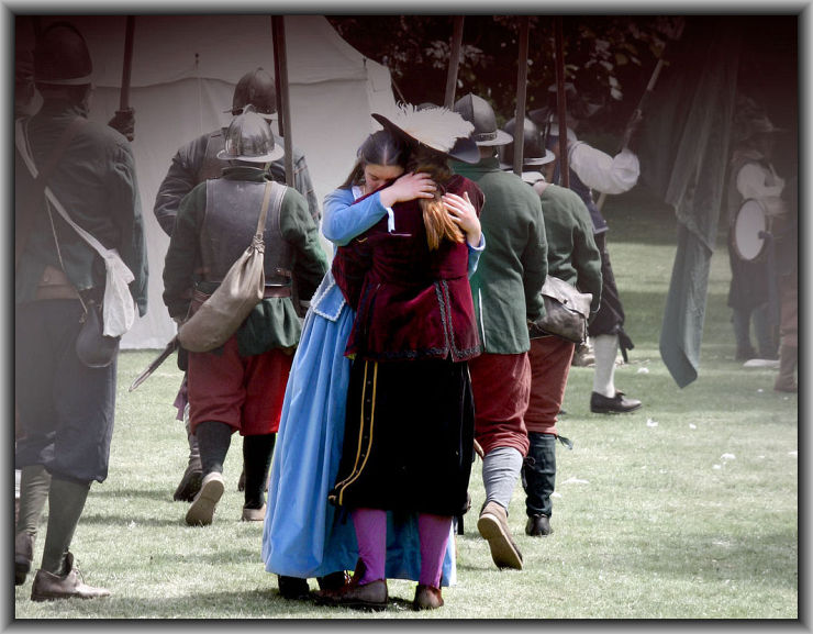 Marching Off to War by Flickr User Cenz, CC License = Attribution, Noncommercial, Share Alike