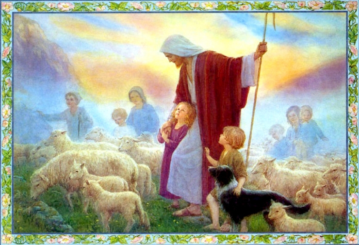 The Good Shepherd by Flickr User Waiting For The Word, CC License = Attribution