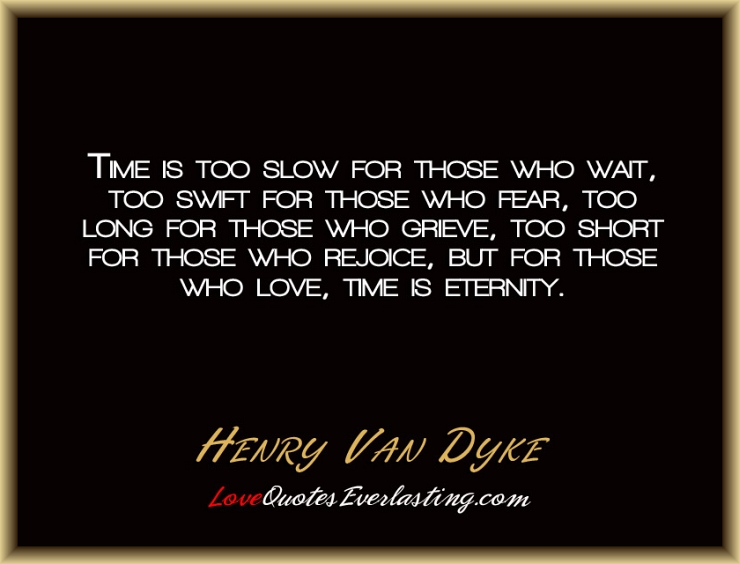 Time is Too Slow...by Flickr User QuotesEverlasting, CC License = Attribution