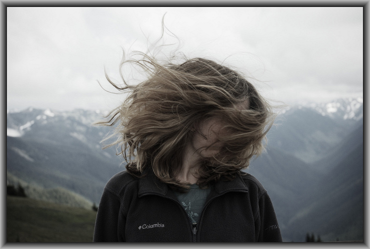 Kelly Has Crazy Hair by Flickr User Jonathan McPherskesen, CC License = Attribution, Noncommercial, Share Alike