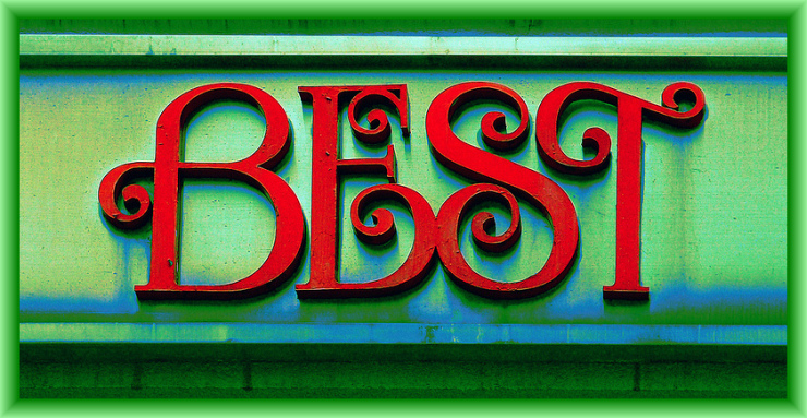 Simply the Best by Flickr User Ray Larabie, CC License = Attribution