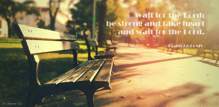 Wait for the Lord by Flickr User Charlotte90T, CC License = Attribution, Noncommercial, No Derivative Works